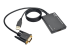 Eaton Tripp Lite Series VGA to HDMI Component Adapter Converter with USB Audio Power VGA to HDMI 1080p - Framsidan