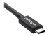StarTech.com 2m (6.6ft) Thunderbolt 3 Cable, 20Gbps, 100W PD, 4K Video, Thunderbolt-Certified, Compatible w/ TB4/USB 3.2/DisplayPort - Närbild
