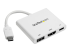 StarTech.com USB-C multiportadapter med HDMI - Vänster vinkel