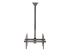 StarTech.com Dual TV Ceiling Mount, Back-to-Back Heavy Duty Hanging Dual Screen Mount with Adjustable Telescopic 3.5' to 5' Pole, Tilt/Swivel/Rotate, VESA Bracket for 32”-75" Displays - Framsidan