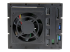 StarTech.com Flyttbart hyllfritt bakpanelställ i aluminium med hot swap-funktion för fyra 3,5" SAS II/SATA III - Tillbaka