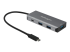 StarTech.com USB C-hubb med 4 portar (10 Gbps) till 3x USB-A och 1x USB-C - Vänster vinkel