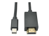 Eaton Tripp Lite Series Mini DisplayPort to HDMI Active Adapter Cable (M/M), 1080p, 6 ft. (1.8 m) - Närbild