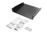 StarTech.com 2U Fixed Server Rack Mount Shelf, 16in Deep Steel Universal Cantilever Tray for 19" AV/Data/Network Equipment Rack with Cage Nuts & Screws, 44lbs Weight Capacity, 60" Deep - Höger vinkel