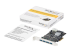 StarTech.com 4-portars USB PCIe-kort - Vänster vinkel