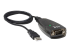 Eaton Tripp Lite Series Keyspan High Speed USB to Serial Adapter - Vänster vinkel