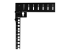 StarTech.com 15U 19" Wall Mount Network Rack - Närbild