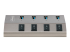 StarTech.com 4-Port Self-Powered USB-C Hub with Individual On/Off Switches, USB 3.0 5Gbps Expansion Hub w/Power Supply, Desktop/Laptop USB-C to USB-A Hub, 4x BC 1.2 (1.5A), USB Type C Hub - Framsidan