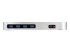 StarTech.com USB-C och USB-A dockningsstation - 