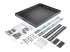StarTech.com 1U Sliding Server Rack Mount Keyboard Shelf Tray - Vänster vinkel