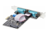 StarTech.com 2-Port Serial PCIe Card, Dual-Port PCI Express to RS232/RS422/RS485 (DB9) Serial Card, Low-Profile Brackets Incl., 16C1050 UART, TAA-Compliant, Windows/Linux, TAA Compliant - Tillbaka