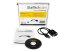 StarTech.com 30 cm USB till RS232 seriell DB9 kabeladapter med COM-retention - Framsidan
