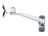 StarTech.com Wall Mount Monitor Arm - Höger sida