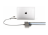 StarTech.com 2-Port USB-C/USB-A Hub with GbE and RS232 Serial, 2x USB-A - Vänster sida