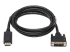 Eaton Tripp Lite Series DisplayPort to DVI Adapter Cable (DP with Latches to DVI-D Single Link M/M), 10 ft. (3.1 m) - Framsidan