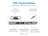 Eaton Tripp Lite Series USB C Docking Station Adapter, 4K @ 30 Hz, HDMI, Thunderbolt 3, PD Charging, Micro SD - Flera vinklar