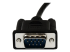 StarTech.com 2m Black DB9 RS232 Serial Null Modem Cable F/M - Närbild