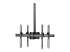 StarTech.com Dual TV Ceiling Mount, Back-to-Back Heavy Duty Hanging Dual Screen Mount with Adjustable Telescopic 3.5' to 5' Pole, Tilt/Swivel/Rotate, VESA Bracket for 32”-75" Displays - Närbild