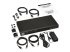 Eaton Tripp Lite series DisplayPort/USB KVM Switch 8-Port with Audio/Video and USB Peripheral Sharing, 4K 60 Hz, 1U Rack-Mount - Vänster vinkel