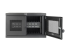 Eaton Tripp Lite Series 32-Device USB Charging Station Cabinet with Sync for Smartphones, Wall Mount and Desktop Options, 230V, Schuko CEE7 to C13 Plug, Black - Framsidan