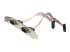 StarTech.com Native PCI express RS232 seriell-kortadapter med 4 portar och 16550 UART - Vänster vinkel