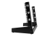 StarTech.com 8U Open Frame Network Rack - Vänster vinkel