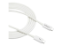 StarTech.com 6.6ft (2m) Thunderbolt 3 Cable, 20Gbps, 100W PD, 4K Video, Thunderbolt-Certified, Compatible w/ TB4/USB 3.2/DisplayPort - Vänster vinkel