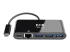 Eaton Tripp Lite series 3-Port USB C hub w/ Gigabit ethernet GbE, USB-C Charging USB Type C USB-C USB 3.1 Hub - Framsidan