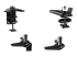 StarTech.com Desk Mount Monitor Arm for Single VESA Display up to 32" or 49" Ultrawide 8kg/17.6lb, Full Motion Articulating & Height Adjustable w/ Cable Management, C-Clamp, Grommet Mount - Flera vinklar