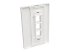 Eaton Tripp Lite Series Single-Gang 3-Port Wall Plate Keystone Cat5/6 USB HDMI Dport RCA - Tillbaka