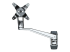 StarTech.com Wall Mount Monitor Arm, Articulating Ergonomic VESA Wall Mount Monitor Arm, 20" (52cm) Long , Single 34" Display up to 30.9lb/14kg, Swivel/Tilt/Rotate, Adjustable Screen Mount - Framsidan