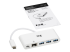 Eaton Tripp Lite series 3-Port USB-C hub w/ Gigabit ethernet GbE, USB-C Charging USB Type C USB 3.1 Hub - Framsidan