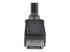 StarTech.com 1 m DisplayPort 1.2-kabel med lås M/M - Närbild