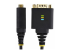 StarTech.com 1ft (30cm) USB to Serial Adapter Cable, COM Retention, RS232 - Flera vinklar