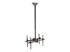 StarTech.com Dual TV Ceiling Mount, Back-to-Back Heavy Duty Hanging Dual Screen Mount with Adjustable Telescopic 3.5' to 5' Pole, Tilt/Swivel/Rotate, VESA Bracket for 32”-75" Displays - Vänster vinkel