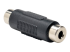 Eaton Tripp Lite Series Mini Stereo Audio Coupler Extender 3.5mm F/F - Vänster vinkel
