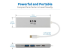 Eaton Tripp Lite Series USB C Docking Station Adapter, 4K @ 30 Hz, HDMI, Thunderbolt 3, PD Charging, Micro SD - Flera vinklar