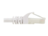 Eaton Tripp Lite Series Safe-IT Cat6a 10G Snagless Antibacterial UTP Ethernet Cable (RJ45 M/M), PoE, White, 14 ft. (4.27 m) - Närbild