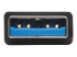 Eaton Tripp Lite series 4-Port Portable Slim USB 3.0 Superspeed Hub w/ Built In Cable - Närbild