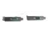 StarTech.com Native lågprofils RS232 PCI express seriellt-kort med 2 portar och 16550 UART - Vänster sida