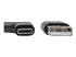Eaton Tripp Lite Series USB-A to USB-C Cable, Right-Angle USB-C, USB 2.0, (M/M), 3 ft. (0.91 m) - Närbild