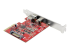 StarTech.com 2 portar 10 Gbit/s USB-A &amp;amp; USB-C PCIe-kort - Ovansidan