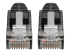Eaton Tripp Lite Series Cat6 Gigabit Snagless Molded (UTP) Ethernet Cable (RJ45 M/M), PoE, Black, 7 ft. (2.13 m) - Närbild