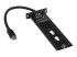 StarTech.com M.2 SSD Enclosure for M.2 SATA Drives - Höger vinkel
