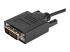 StarTech.com 2 m USB-C till DVI-kabel - Höger vinkel