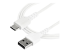 StarTech.com 2 m USB 2.0 till USB-C-kabel -&nbsp;vit - Höger vinkel