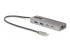 StarTech.com 3-Port USB-C Hub with 2.5 Gigabit Ethernet and 100W Power Delivery Passthrough Laptop Charging, USB-C to 2x USB-A/1x USB-C, USB 3.2 10Gbps Type-C Adapter Hub - Höger vinkel