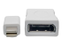 Eaton Tripp Lite Series Keyspan Mini DisplayPort to DisplayPort Adapter Cable (M/F), 4K 60 Hz, DP 1.2, HDCP 2.2, 3 ft. (0.9 m) - Närbild