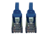 Eaton Tripp Lite Series Cat6a 10G Snagless Shielded Slim STP Ethernet Cable (RJ45 M/M), PoE, Blue, 15 ft. (4.6 m) - Närbild