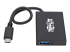 Eaton Tripp Lite series USB C Hub 4-Port USB-A Compact USB 3.1 Gen 1 Portable Aluminum Housing Thunderbolt 3 Compatible 5 Gbps - Vänster sida